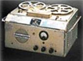 Первый магнитофон `Type G` производства компании SONY. 1950г