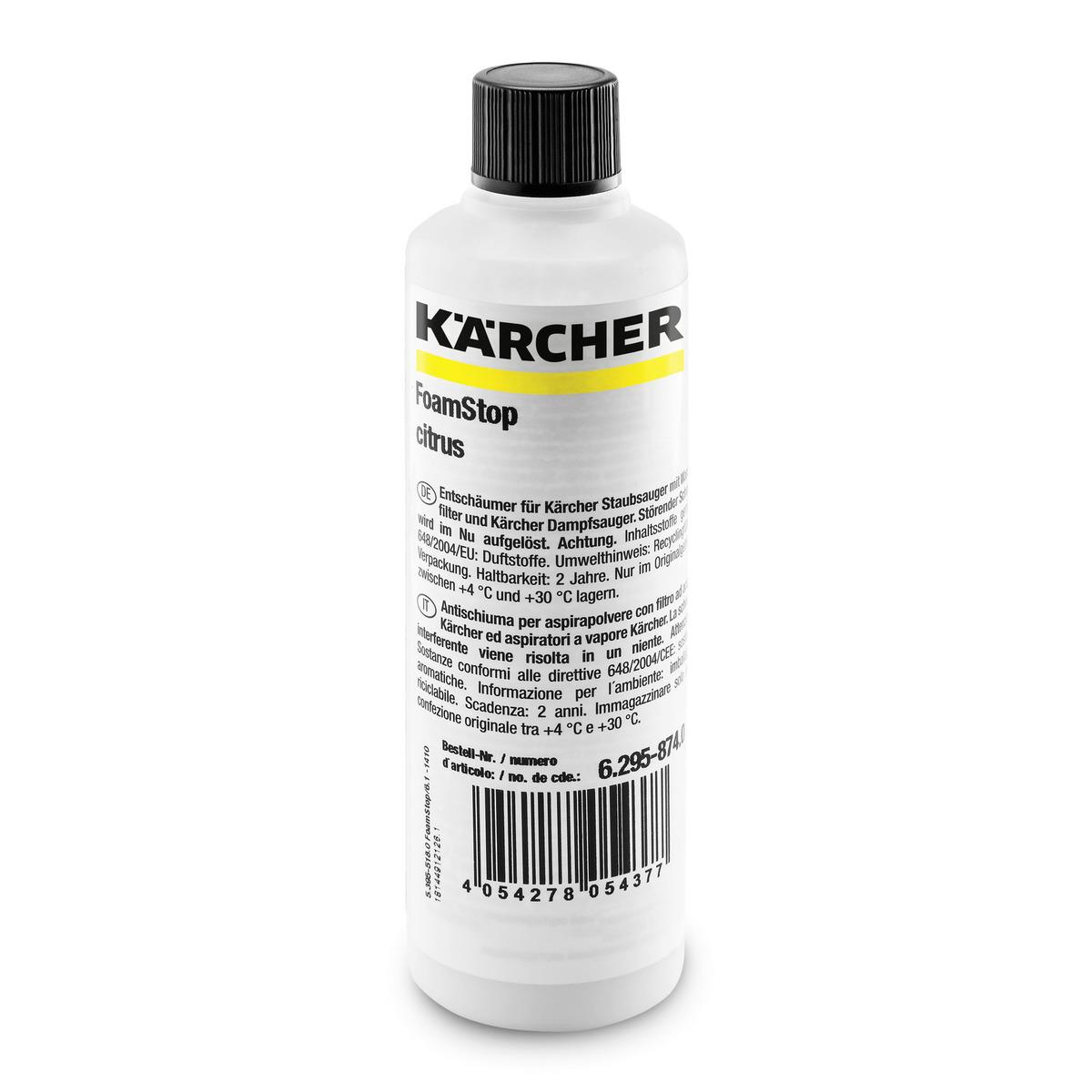 Пенотушитель Цитрус Karcher 6.295-874.0, 125 мл, 0.14 кг