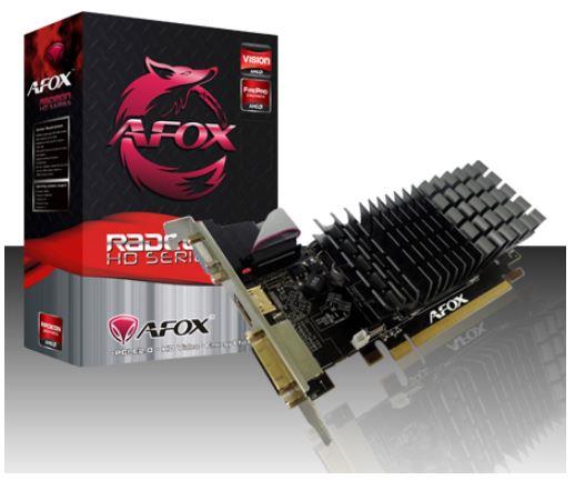 DVI HDMI VGA Low Profile AFOX Radeon HD 6450 2GB DDR3 64bit