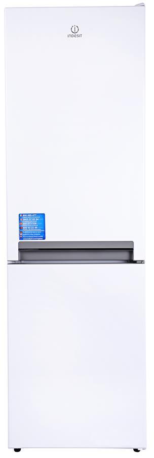 Холодильник с нижн. мороз. камерой Indesit LI8S1EW, 187х66х60см, 2 дв., Х- 213л, М- 90л, A+, ST, Белый