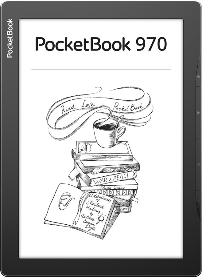 Электронная книга PocketBook 970, Mist Grey