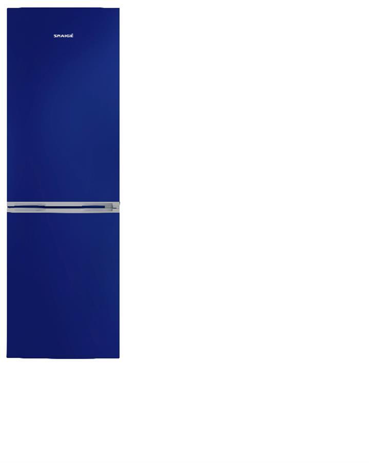 Холодильник с нижн. мороз. камерой SNAIGE RF56SM-S5CI2F, 185х65х60см, 2 дв.,214л(88), A+, ST, Мех., общ.-319л, Синий