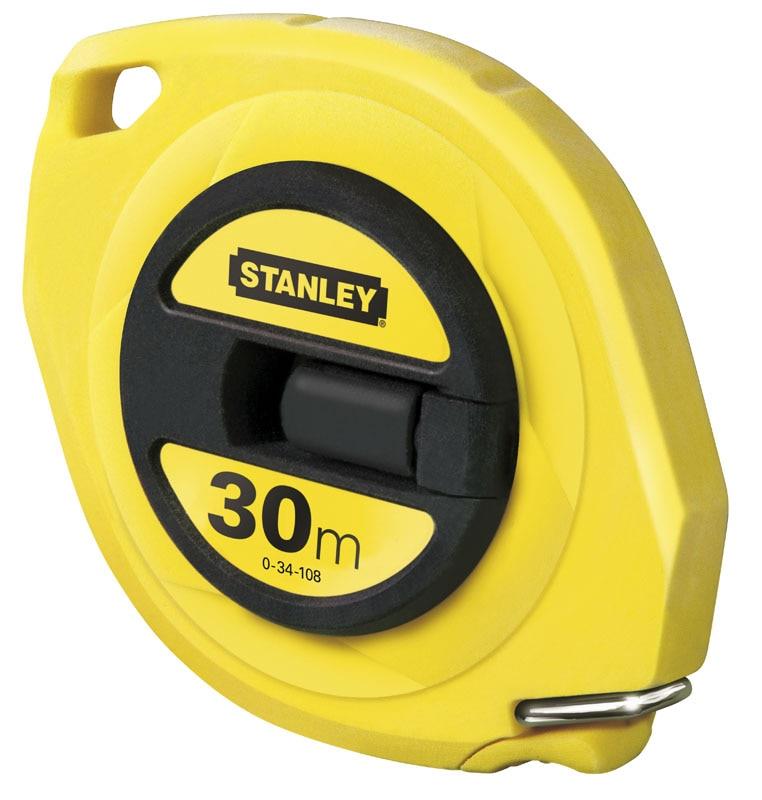 Рулетка Stanley "Longtape", ударопрочный корпус из АБС-пластика, 30м х 9.5мм