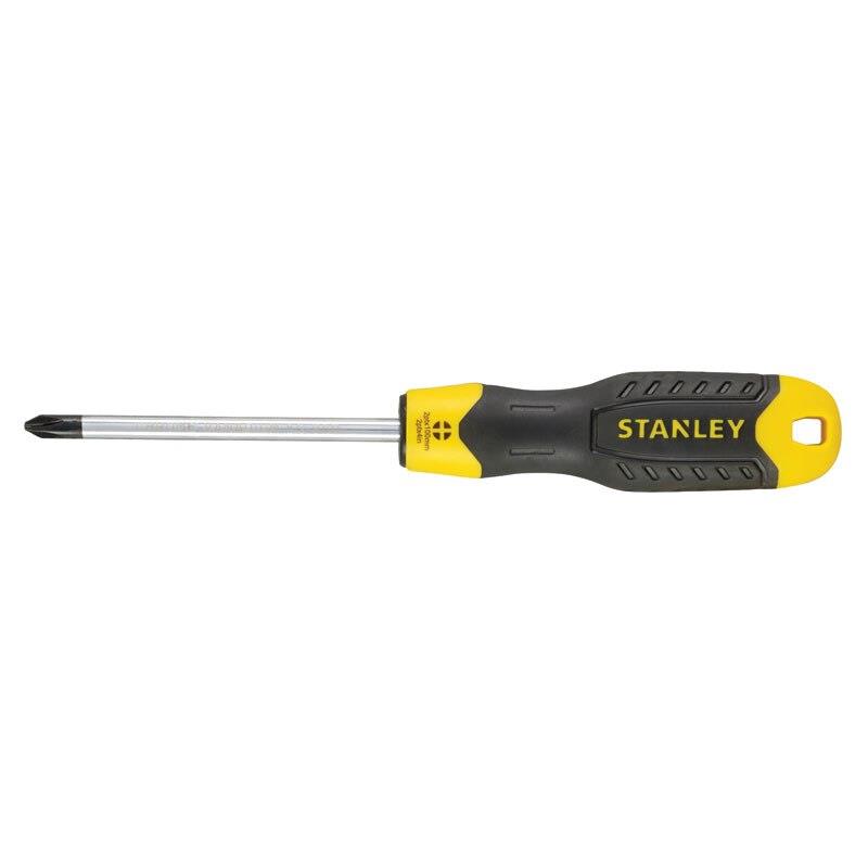 Отвертка крестовая Stanley, Cushion Grip, PH2 x 100 мм