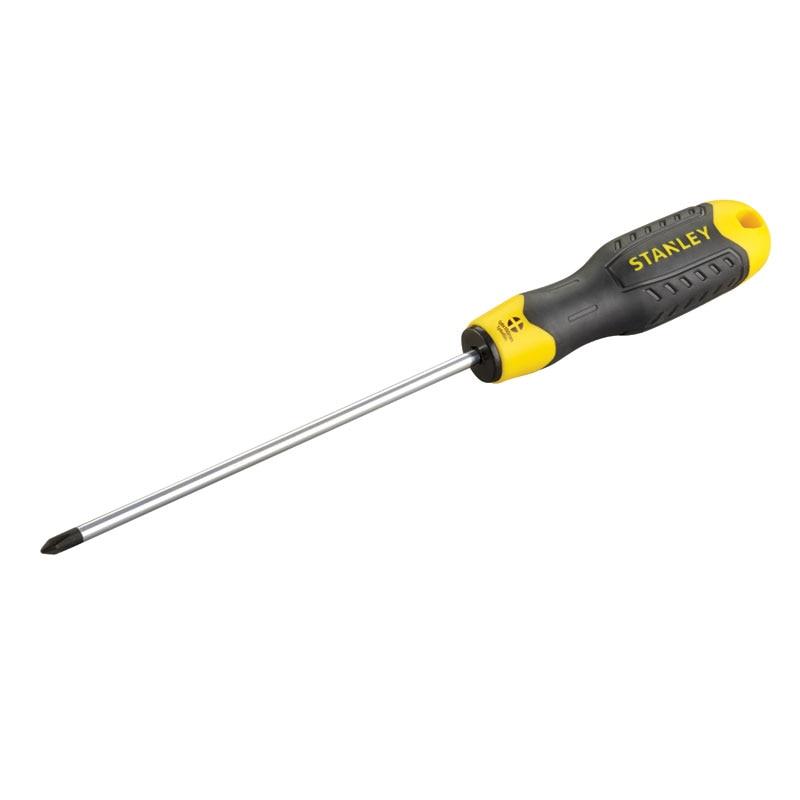 Отвертка крестовая Stanley, Cushion Grip, PH2 x 150 мм