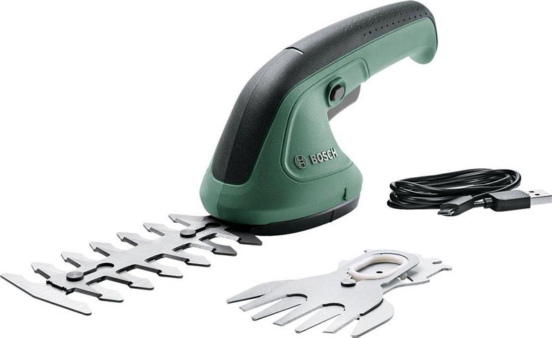 Кусторез Bosch EasyShear, 3.6V Li 1.5 Ач, нож 12 см, 0.5 кг