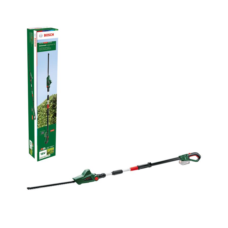 Кущоріз акумуляторний Bosch UniversalHedgePole 18 18В 43мм крок різу 16мм 3.6кг без АКБ та ЗП