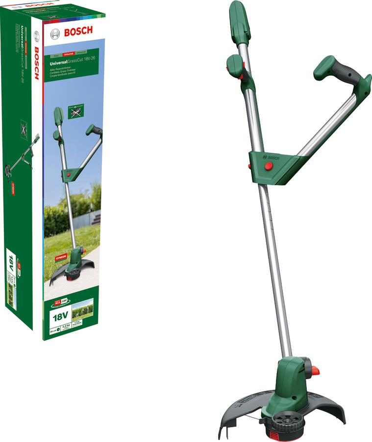 Тример садовий акумуляторний Bosch UniversalGrassCut 18V-26 26см 2.3кг без АКБ та ЗП