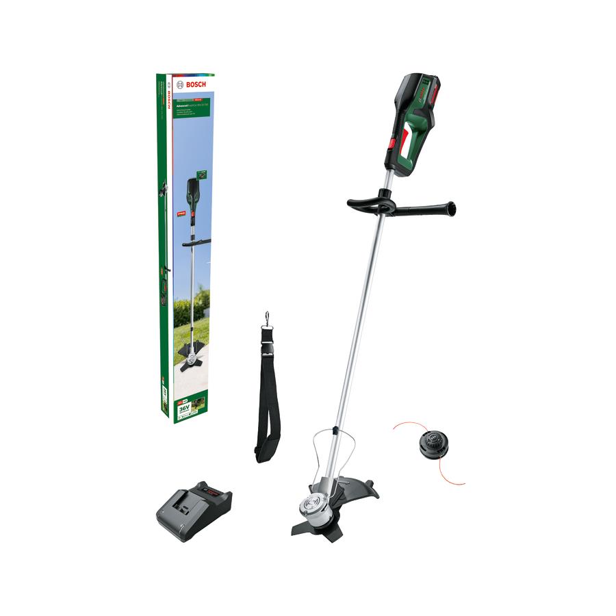 Тример садовий акумуляторний Bosch AdvancedGrassCut 36V-23-750 36V 23см 1х2А·год ЗП AL 36V-20 4.1кг