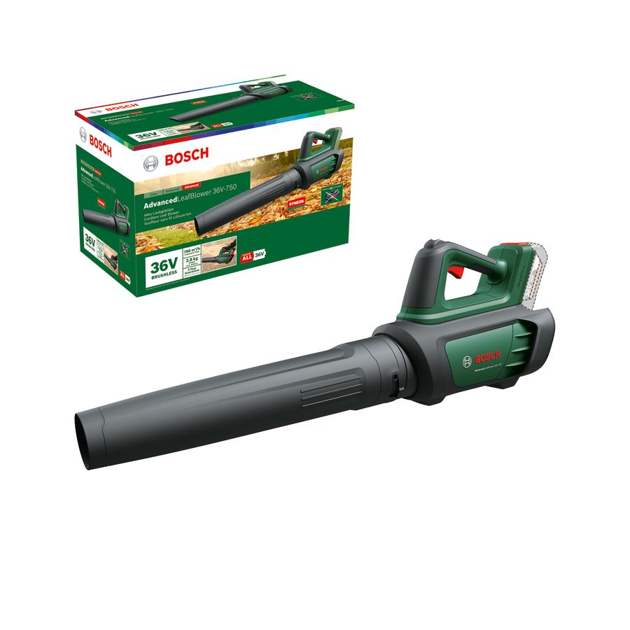 Повітродув садовий акумуляторний Bosch AdvancedLeafBlower 36V-750 200км/год 2.8кг без АКБ та ЗП
