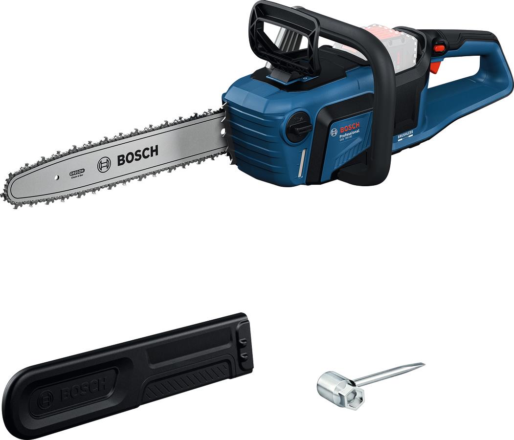 Пила ланцюгова акумуляторна Bosch Professional GKE 18V-40 18В шина 40см 3.7кг без АКБ та ЗП