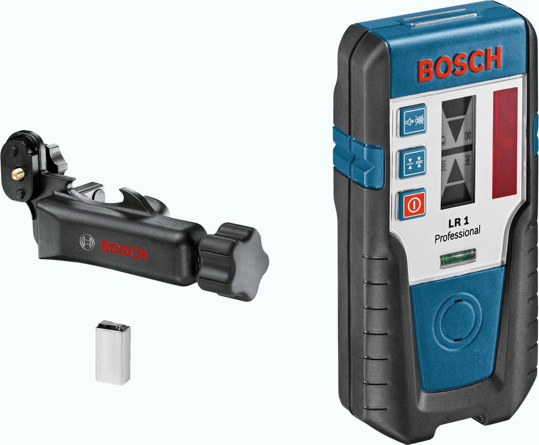 Приймач лазерного сигналу Bosch Professional LR1, 0-200м, ±0.3мм, 0.36кг