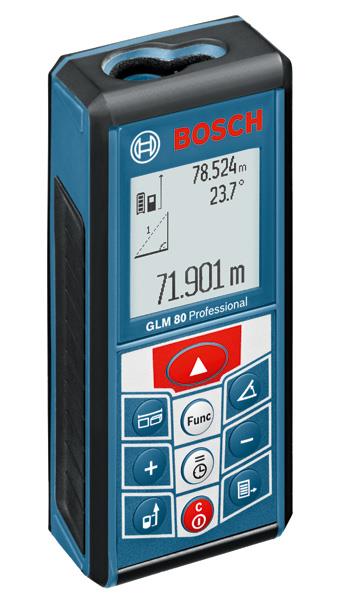 Дальномер лазерный Bosch GLM 80, ± 1.5 мм, 0.05 – 80 м, IP 54