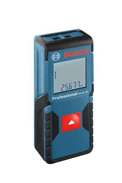Дальномер лазерный Bosch GLM 30, ± 2мм, 0,15-30 м, синий