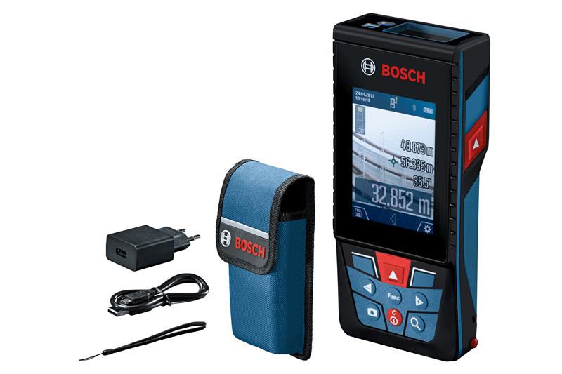 Дальномер лазерный Bosch GLM 120 C 0.08-120 м, Bluetooth