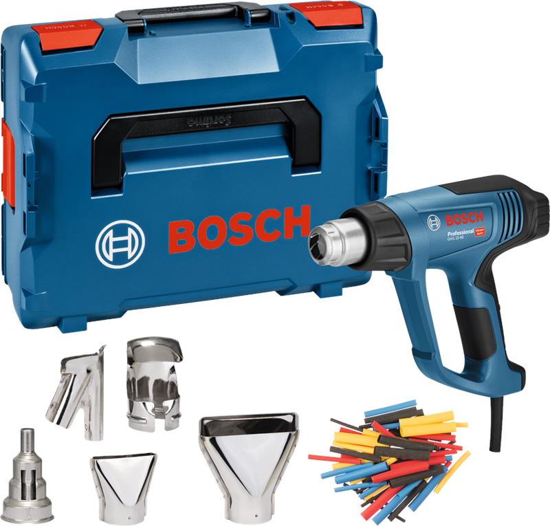 Фен будівельний Bosch Professional GHG 23-66 2300Вт 50-650°C 150-500л/хв 0.67кг