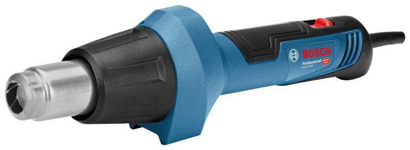 Фен строительный Bosch GHG 20-60, 2000 Вт, 50-630°C, поток воздуха 150 -500л/м, 0.89 кг