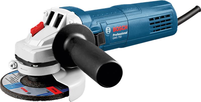 Шліфмашина кутова Bosch Professional GWS 750 125мм 720Вт 11000об/хв 1.8кг