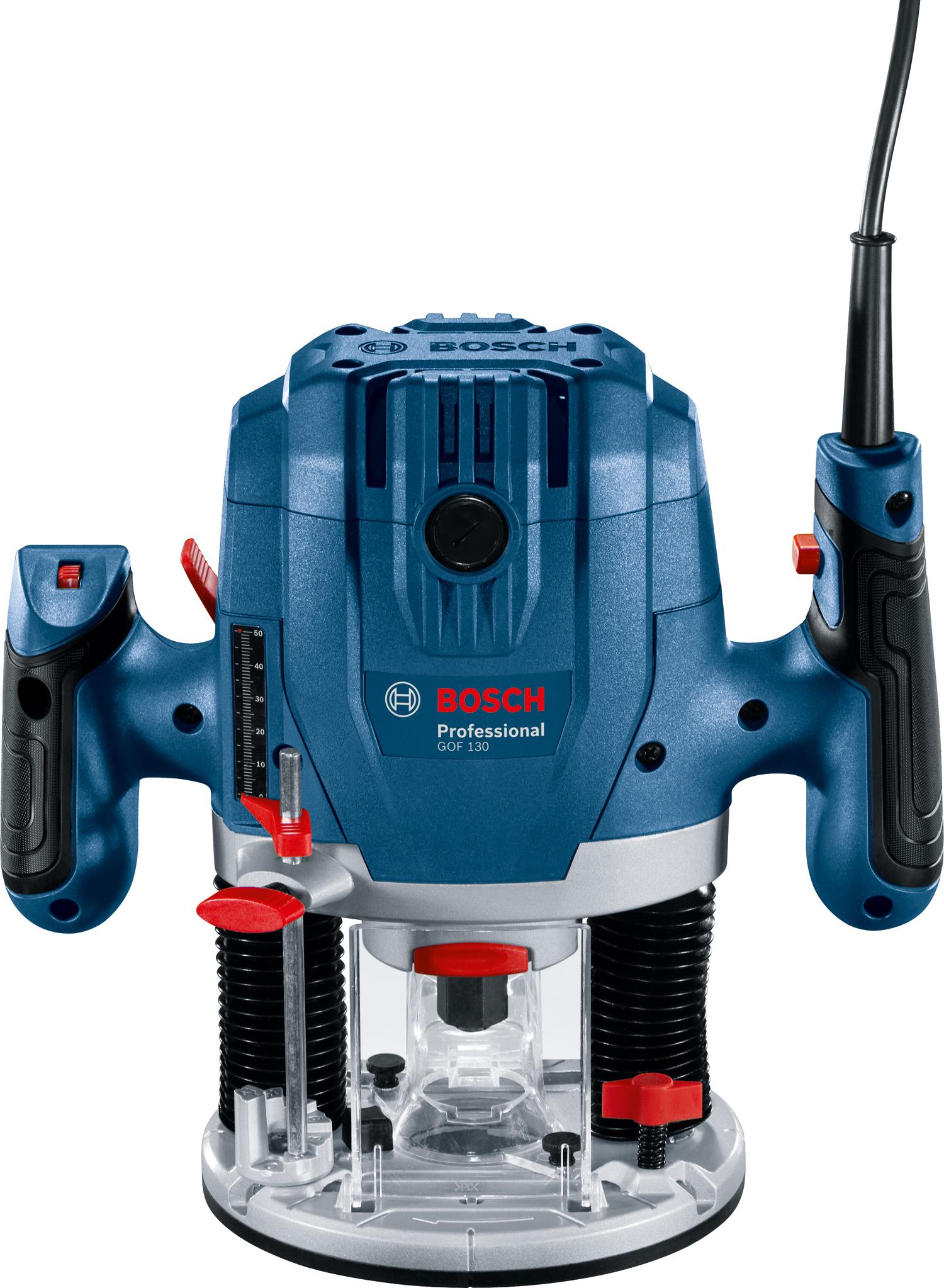Фрезер Bosch Professional GOF 130 1300Вт цанга 6 та 8мм 11000-28000об/хв 3.5кг