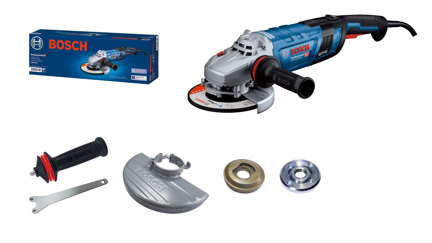 Шліфмашина кутова Bosch Professional GWS 30-230 B 230мм 2800Вт 6500об/хв 5.9кг