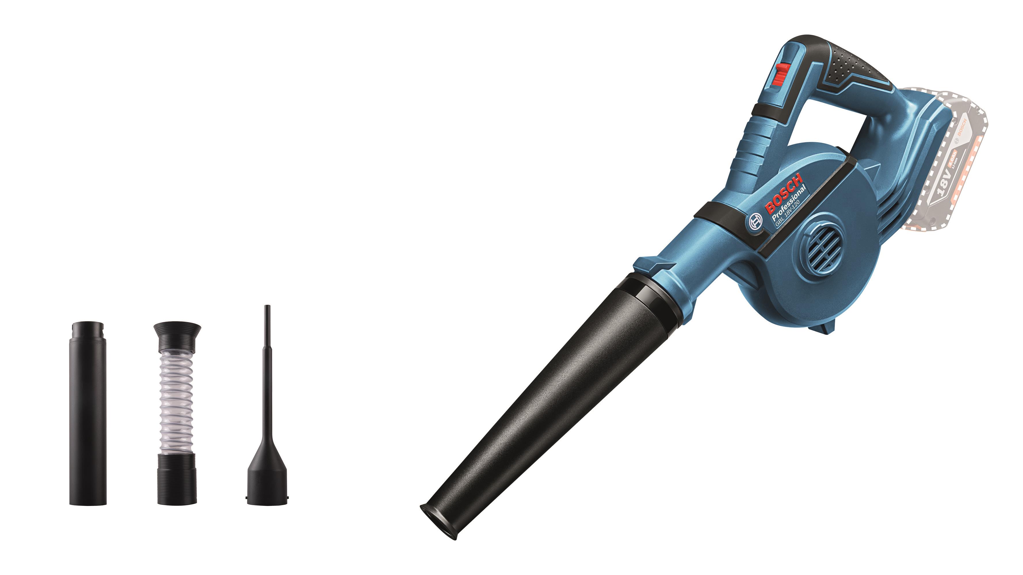 Повітродув акумуляторний Bosch Professional GBL 18V-120 18В 270км/год 1.1кг без АКБ та ЗП