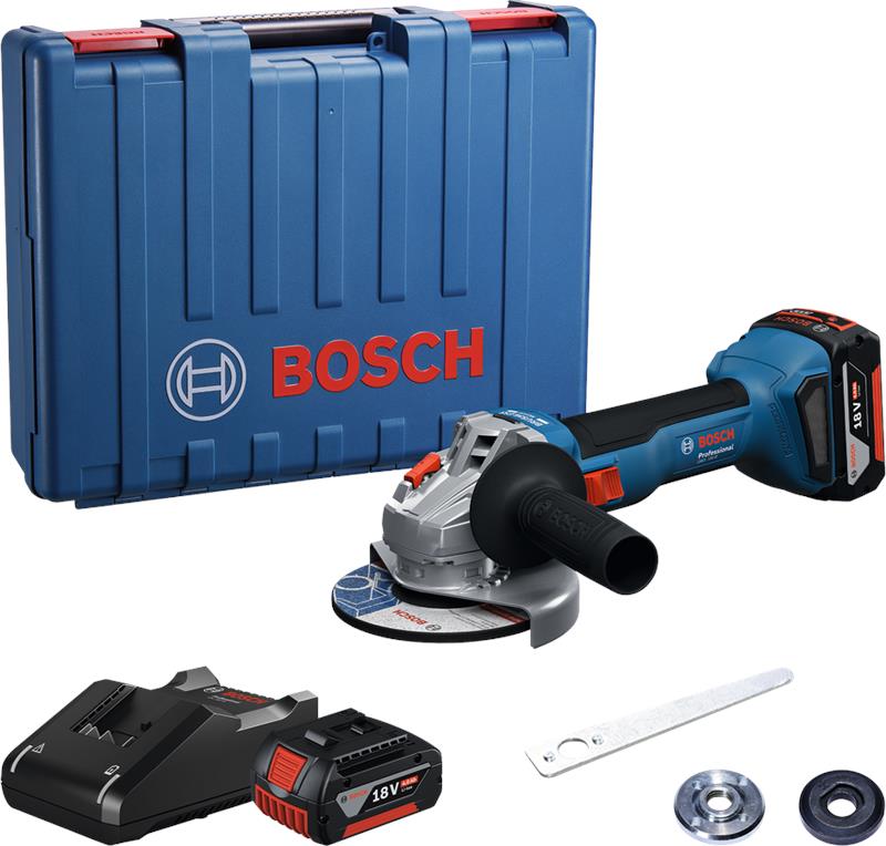 Шліфмашина кутова акумуляторна Bosch Professional GWS 18V-8 18Вт 125мм 11000об/хв 1.6кг без АКБ і ЗП