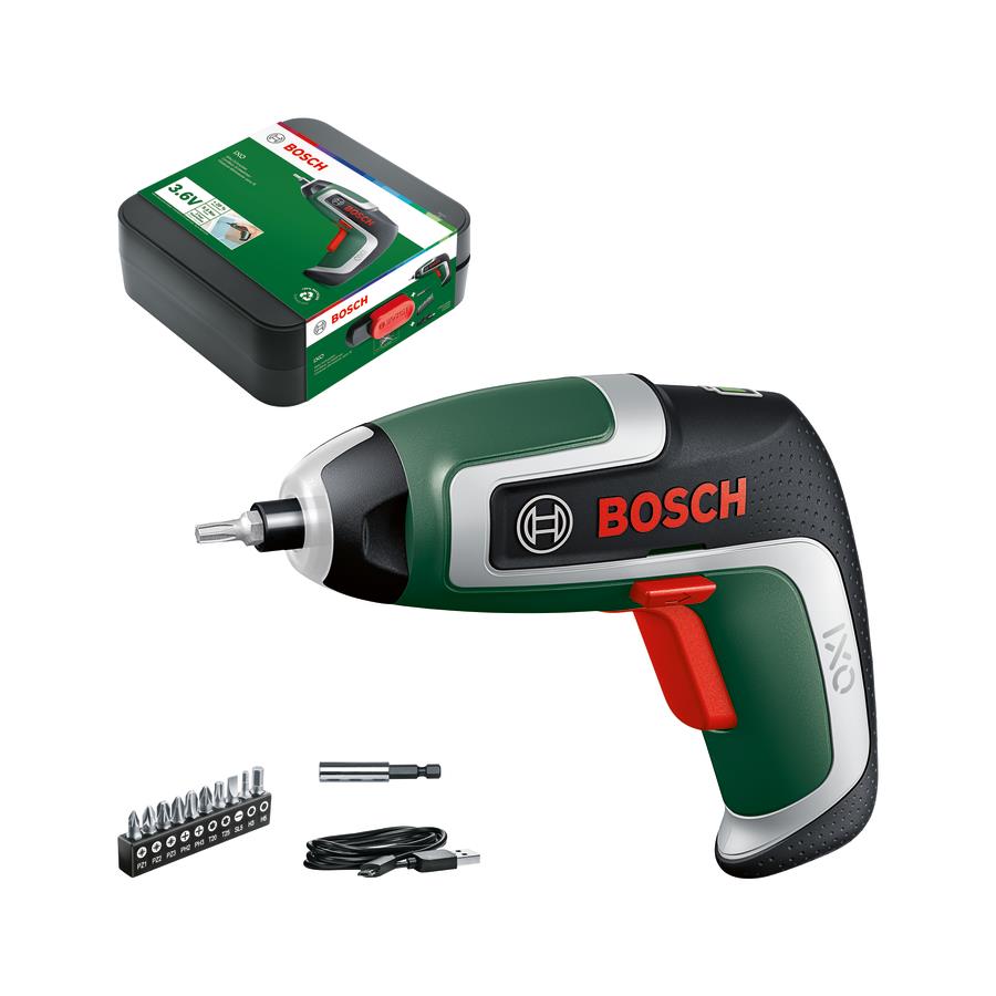 Викрутка акумуляторна Bosch IXO 7 3.6В 3·5.5Нм 215об/хв 0.32кг