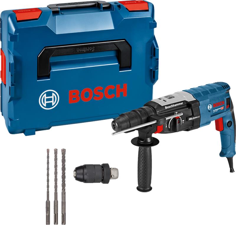 Перфоратор ударний Bosch Professional GBH 2-28 F SDS plus-5 880Вт 0-4000уд/хв 0-900об/хв 3.2Дж кейс 3.1кг