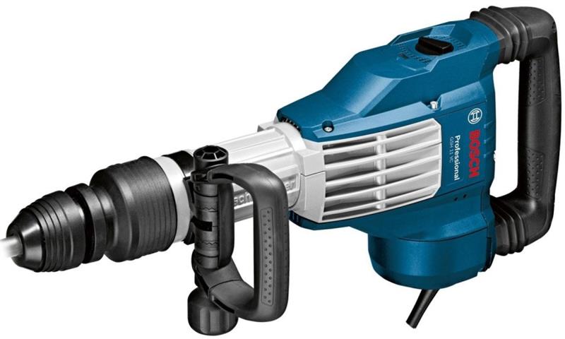 Молоток отбойный Bosch GSH 11 VC. 1700Вт, 23Дж, 900 – 1.700 уд/хв, 11.4 кг