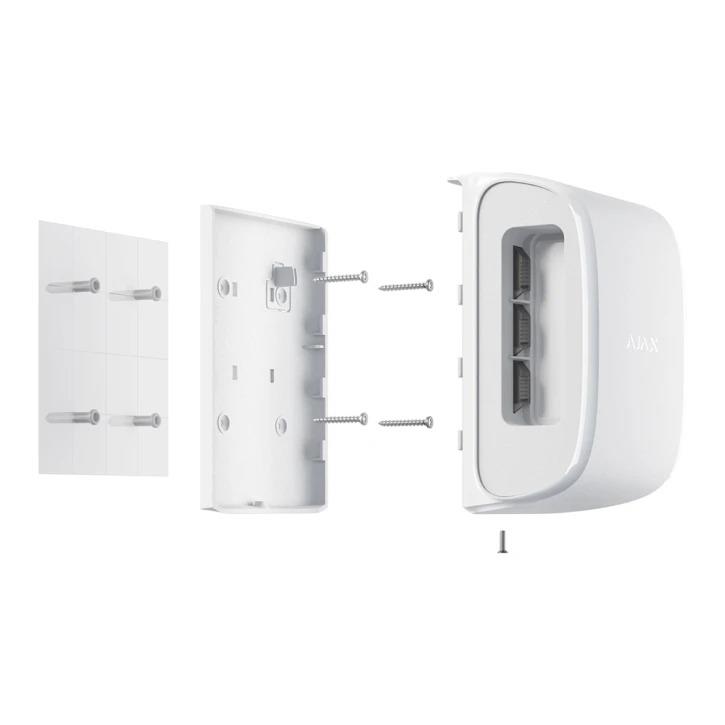Кріплення Smartbracket для Ajax DualCurtain Outdoor, білий