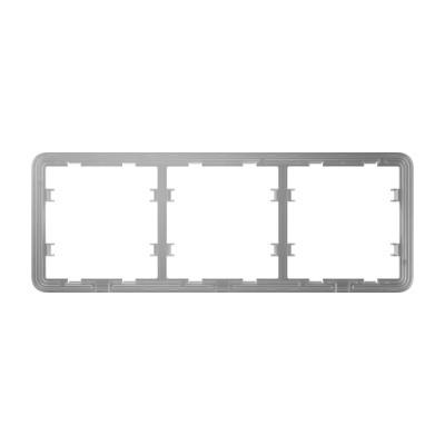 Рамка для вимикача на 3 секції Ajax Frame 3 seats for LightSwitch