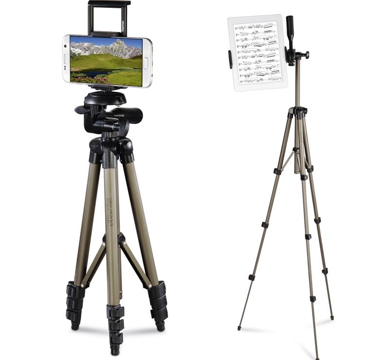 Штатив HAMA Tripod 2x1 Mobile Phone,Tablet 36.50 -106 см Champagne