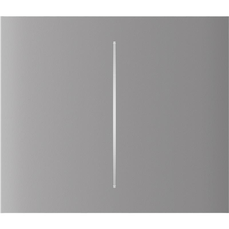 Кнопка центральна для двоклавішного вертикального вимикача Ajax CenterButton Vertical 2-gang for LightSwitch, Jeweler, бездротовий, fog