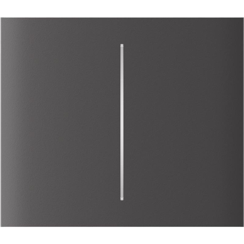 Кнопка центральна для двоклавішного вертикального вимикача Ajax CenterButton Vertical 2-gang for LightSwitch, Jeweler, бездротовий, grey