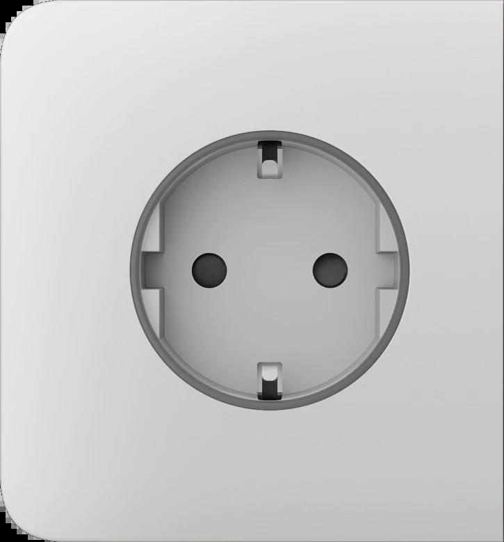 Бічна панель для вбудованої розетки Ajax SideCover for Outlet Basic, білий