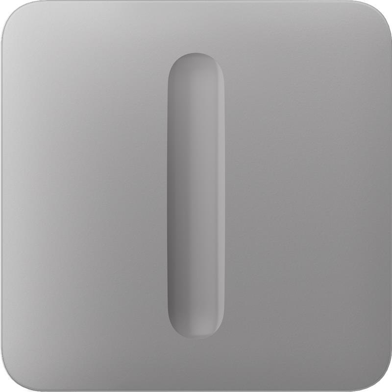 Кнопка для одноклавішного вимикача димера Ajax SoloButton Dimmer 1-gang 2-way for LightSwitch, Jeweler, бездротовий, fog