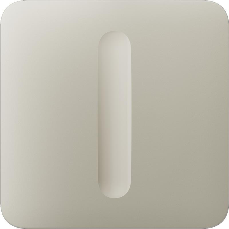 Кнопка для одноклавішного вимикача димера Ajax SoloButton Dimmer 1-gang 2-way for LightSwitch, Jeweler, бездротовий, ivory