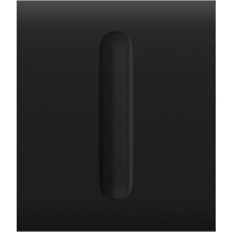 Кнопка центральна для одноклавішного вимикача димера Ajax CenterButton Dimmer 1-gang 2-way for LightSwitch, Jeweler, бездротовий, чорний