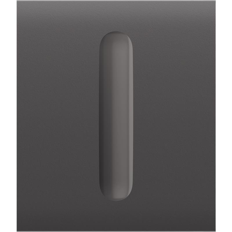 Кнопка центральна для одноклавішного вимикача димера Ajax CenterButton Dimmer 1-gang 2-way for LightSwitch, Jeweler, бездротовий, grey