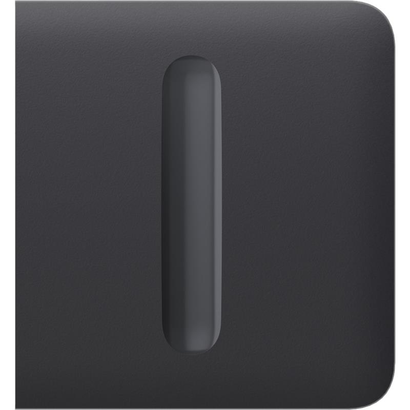 Кнопка бічна для одноклавішного вимикача димера Ajax SideButton Dimmer 1-gang 2-way for LightSwitch, Jeweler, бездротовий, graphite