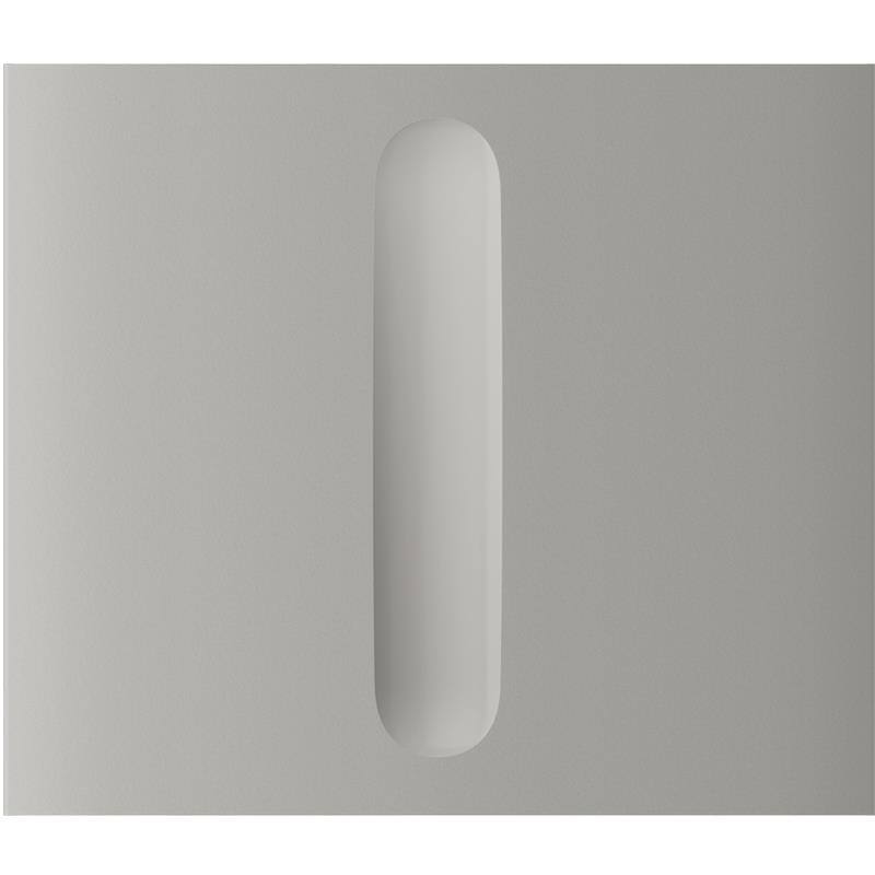 Кнопка центральна для одноклавішного вертикального вимикача димера Ajax CenterButton Dimmer Vertical 1-gang 2-way for LightSwitch, Jeweler, бездротовий, oyster