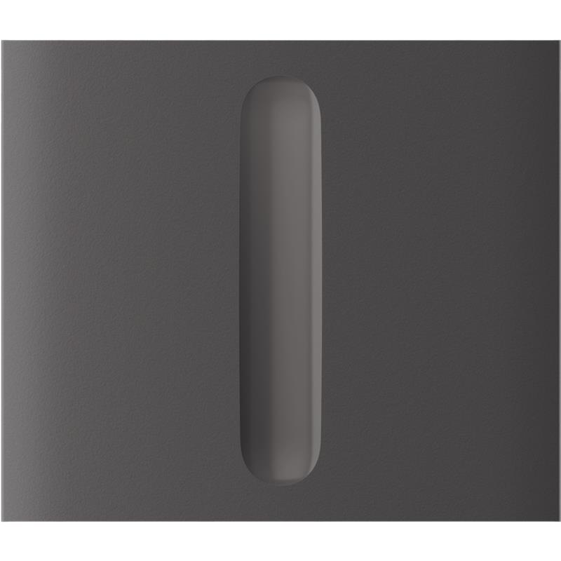 Кнопка центральна для одноклавішного вертикального вимикача димера Ajax CenterButton Dimmer Vertical 1-gang 2-way for LightSwitch, Jeweler, бездротовий, grey