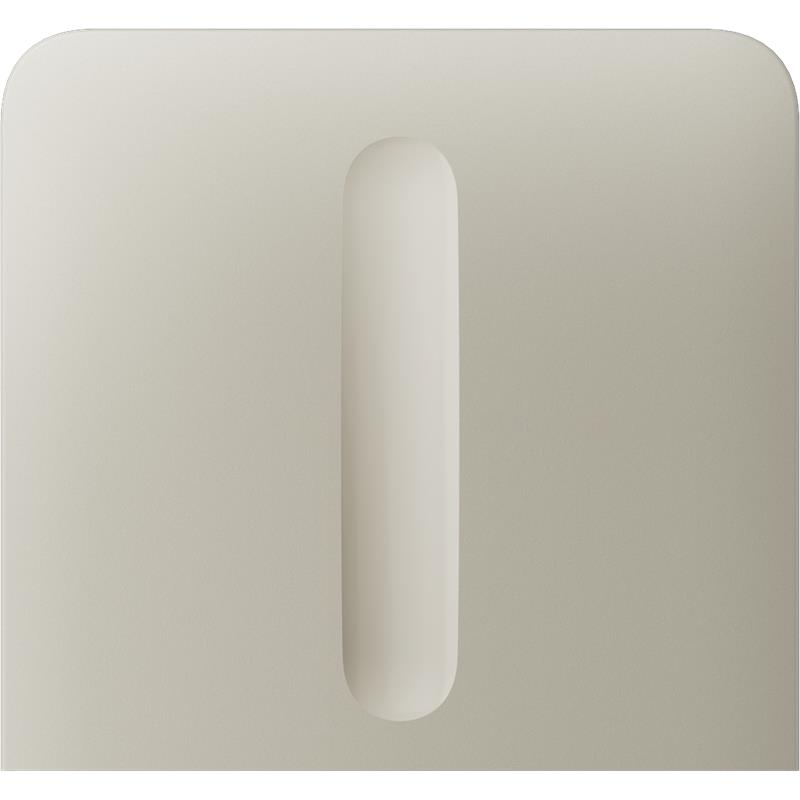 Кнопка бічна для одноклавішного вертикального вимикача димера Ajax SideButton Vertical Dimmer 1-gang 2-way for LightSwitch, Jeweler, бездротовий, ivory