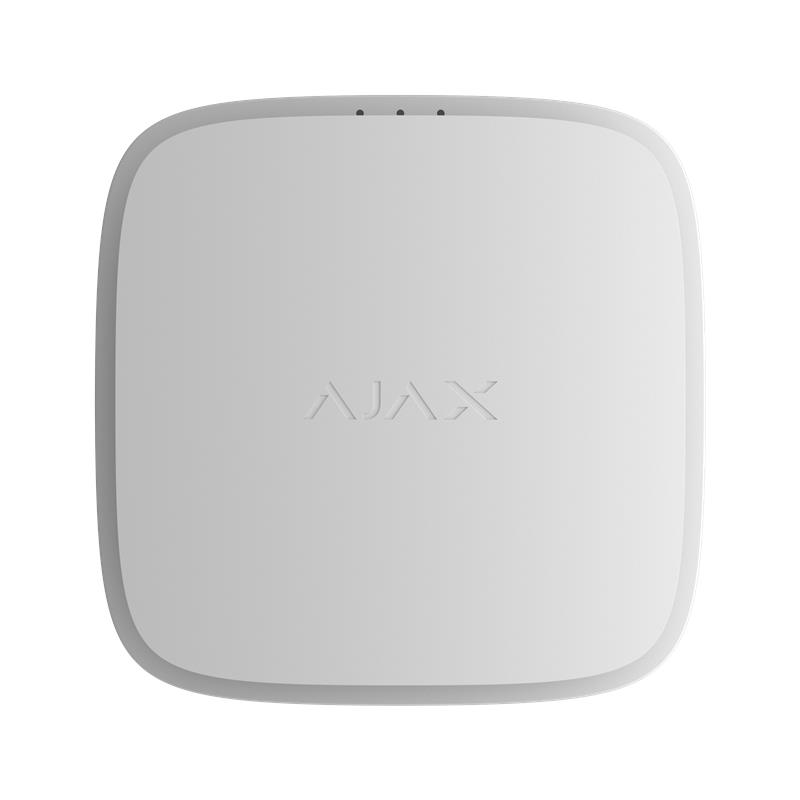 Датчик пожежний тепловий Ajax EN54 FireProtect Heat white, Jeweller, EN54, бездротовий, білий