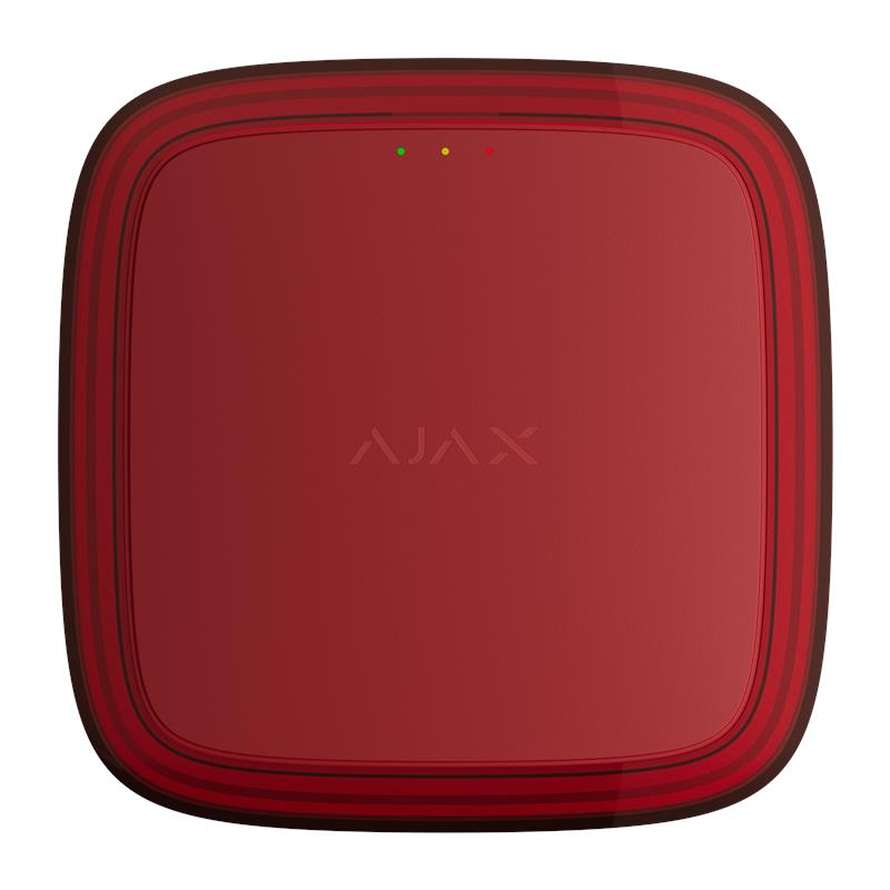 Датчик пожежний світловий Ajax EN54 FireProtect VAD red, Jeweller, EN54, бездротовий, червоний