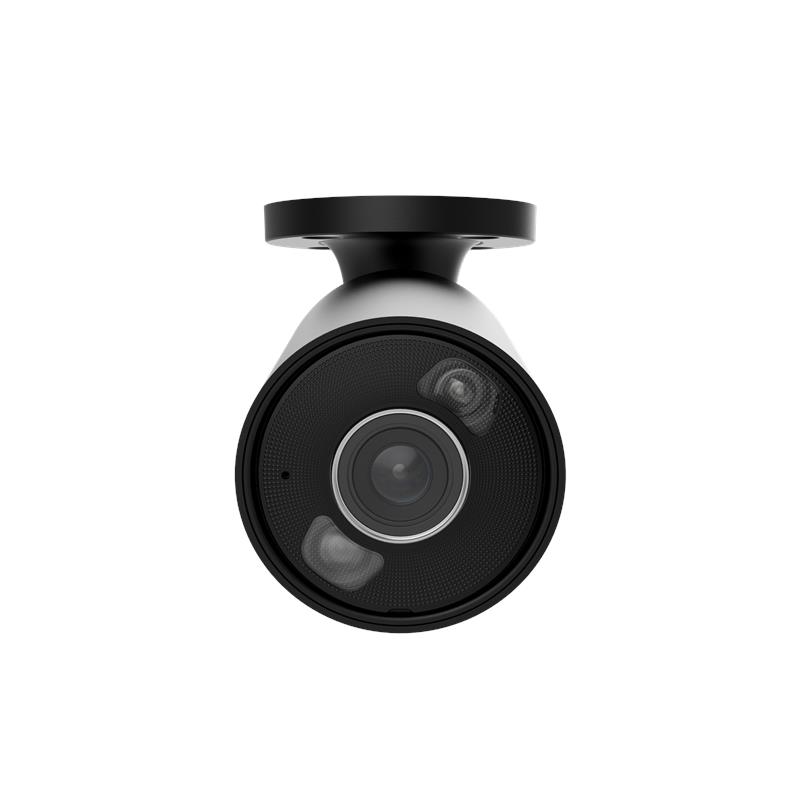 IP-Камера дротова Ajax BulletCam HL black, 5мп, 2.8мм, гібридне підсвічування IR 50м, білий Led 50м, Poe, True WDR, IP 65, аудіо, кут огляду 100° до 110°, вулична, чорна