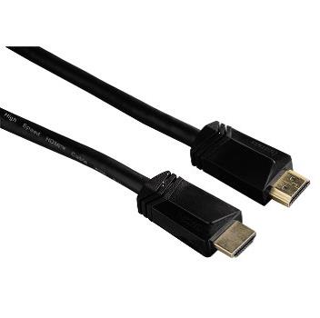 Кабель НАМА HDMI, High Speed, (AM/AM), позолоченная контактная группа, длина 1.5 м, black