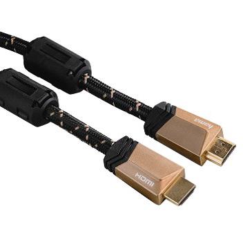 Кабель НАМА HDMI, Premium, High Speed, (AM/AM), ферриты, длина 3.0 м