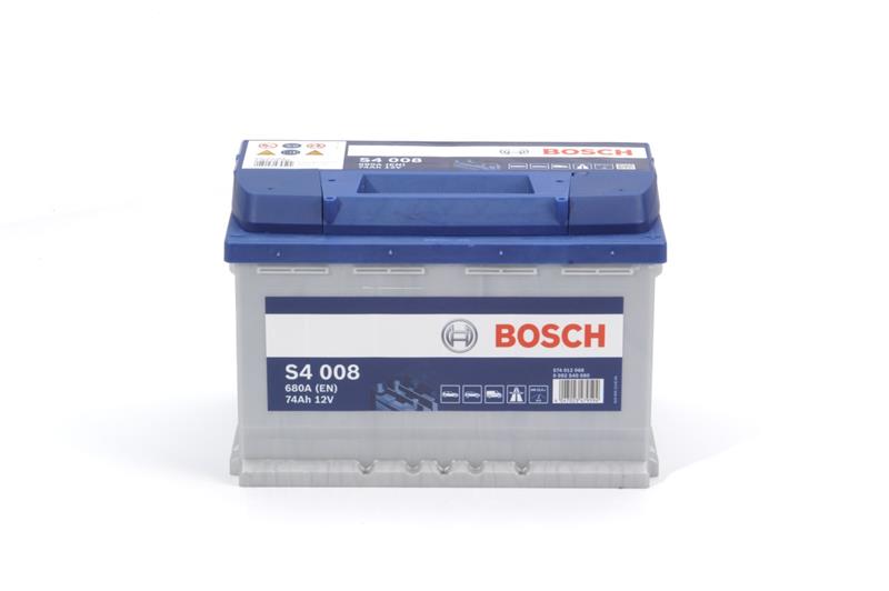 Акумулятор Bosch S4 12В 74А·год 680А R+ (0 092 S40 080)