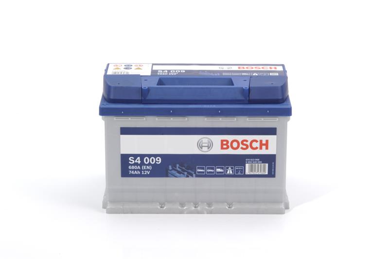 Акумулятор Bosch S4 12В 74А·год 680А L+ (0 092 S40 090)